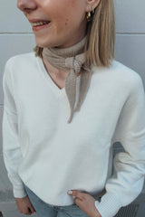 Mini Scarf Beige-Melange