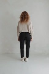 Chunky knit sweater Light Sand