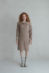 Troyer dress sand melange