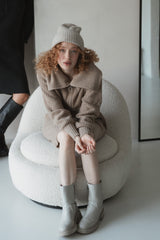 Troyer dress sand melange