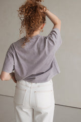Cropped Shirt Vintage Lilac
