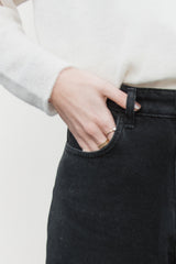 O-Shape Jeans Black