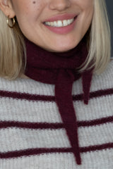 Mini Scarf Burgundy