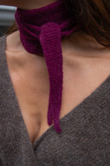 Mini Scarf Burgundy