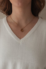 Off-White V-neck knitted sweater