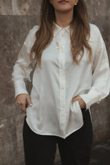 Oversized shirt blouse Off-White