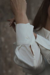 Oversized shirt blouse Off-White
