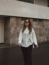 Oversized shirt blouse Off-White