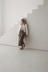 Lyocell culottes khaki