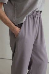 Lyocell culottes in lilac