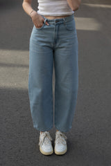 O-Shape Jeans Light-Blue