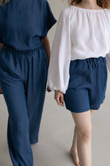 Marlene trousers made of Lyocell Indigo