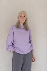 Boyfriend-Sweater Vintage Lavender