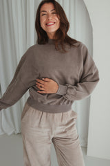 Vintage Sweater Faded Brownie