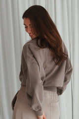 Vintage Sweater Faded Brownie