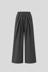 Hose Wide Leg Dark Grey