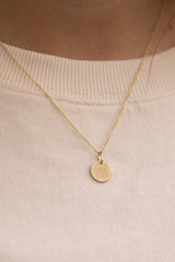 Halskette mit Anhänger Gold GLITTER