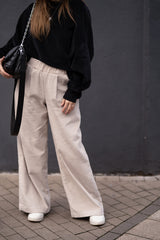 Marlene corduroy trousers beige