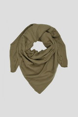 Cotton scarf KHAKI