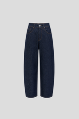 O-Shape Jeans Dark Blue