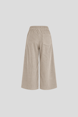 Cord-Culotte Taupe