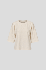 Shirt mit Sonnenmuster Ecru