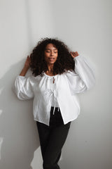 White Muslin Jacket