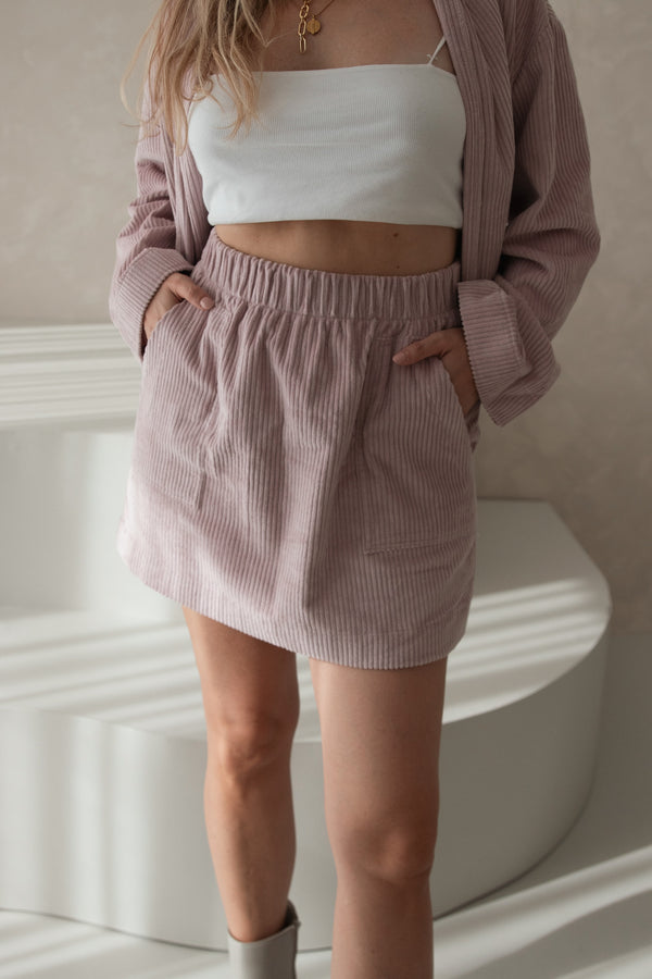 Cord-Minirock Lilac