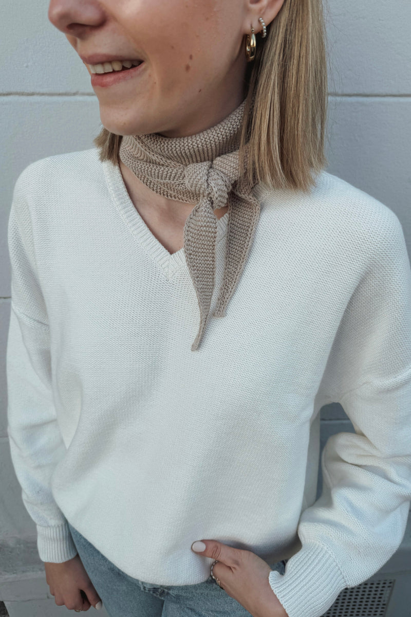 Cotton Scarf Sand