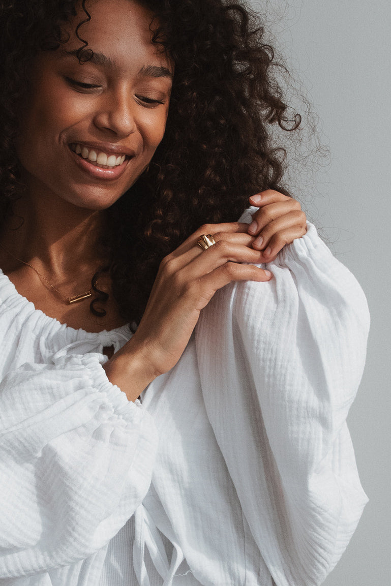White Muslin Jacket