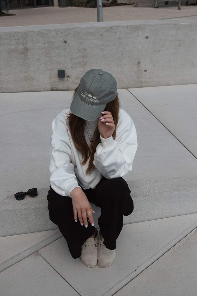 Cap HEAD IN THE CLOUDS Faded Green