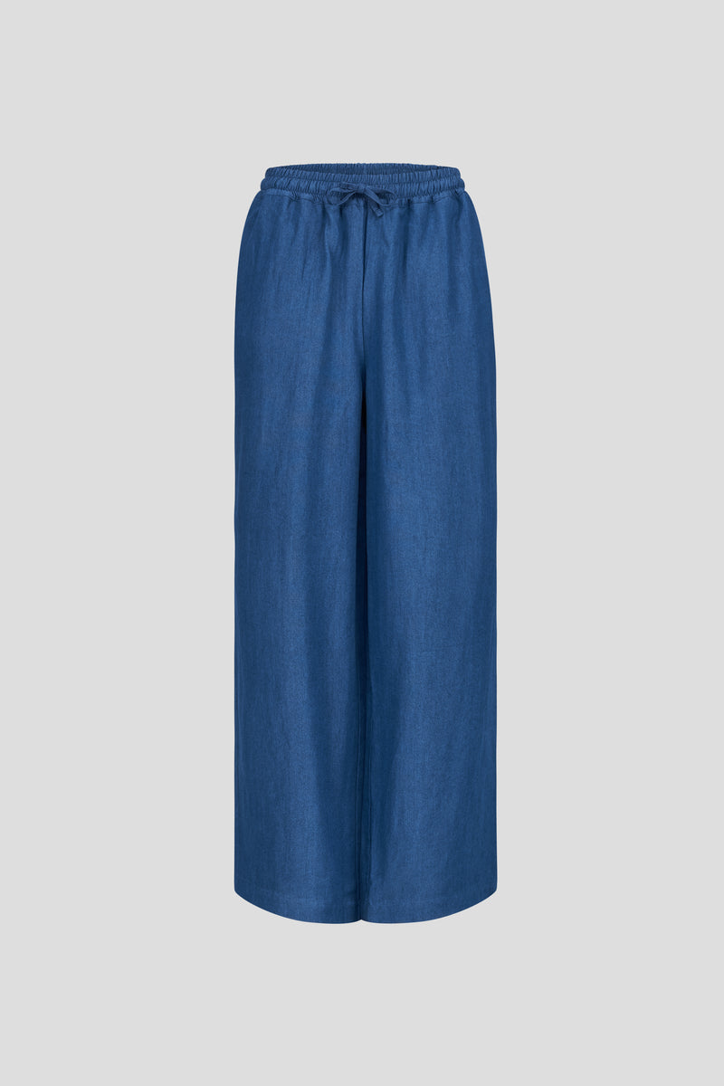 Marlene Hose aus Lyocell Indigo
