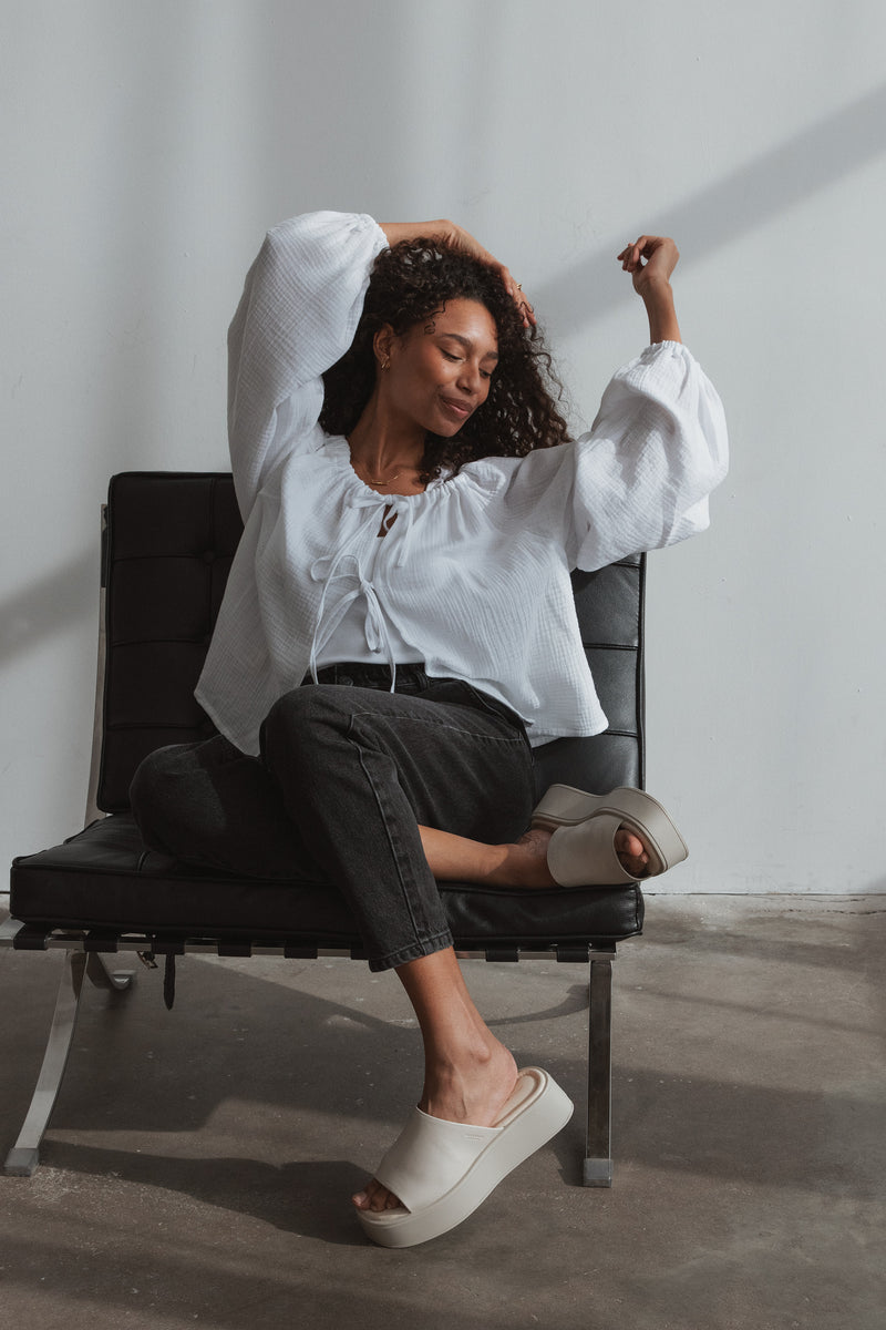 White Muslin Jacket