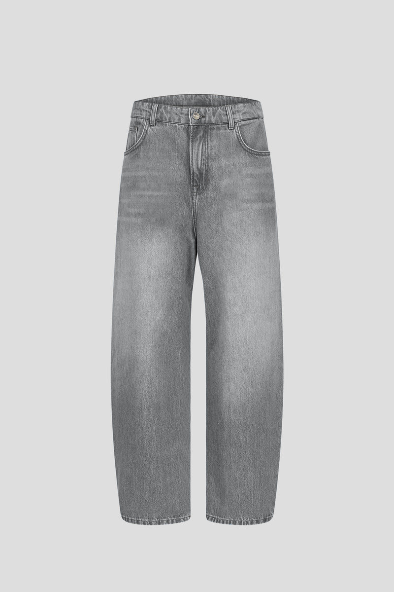 O-Shape Jeans Grey