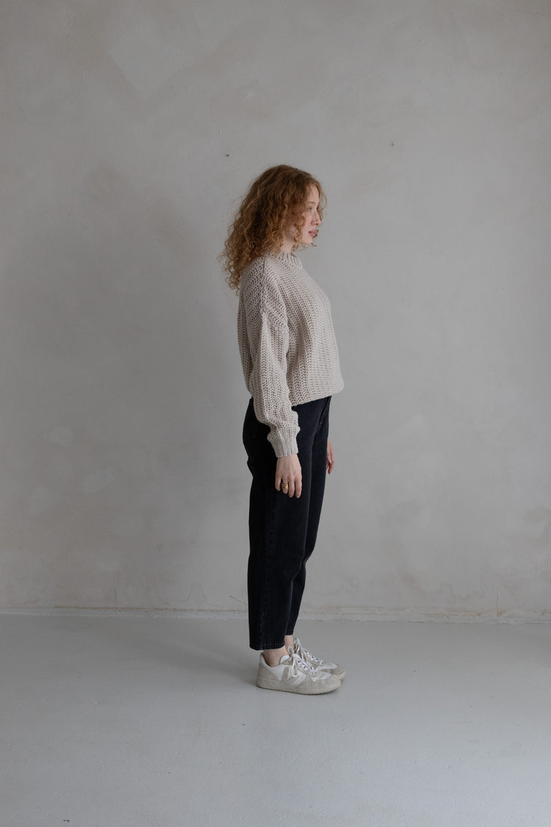 Chunky Knit Lilac ALVA