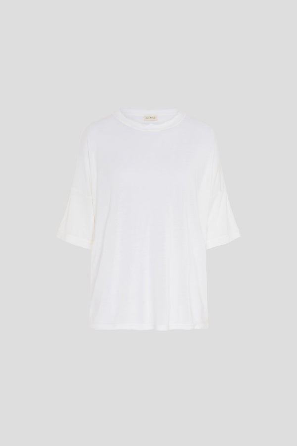 Oversize-Shirt aus Leinenmix Weiß ANGELINA