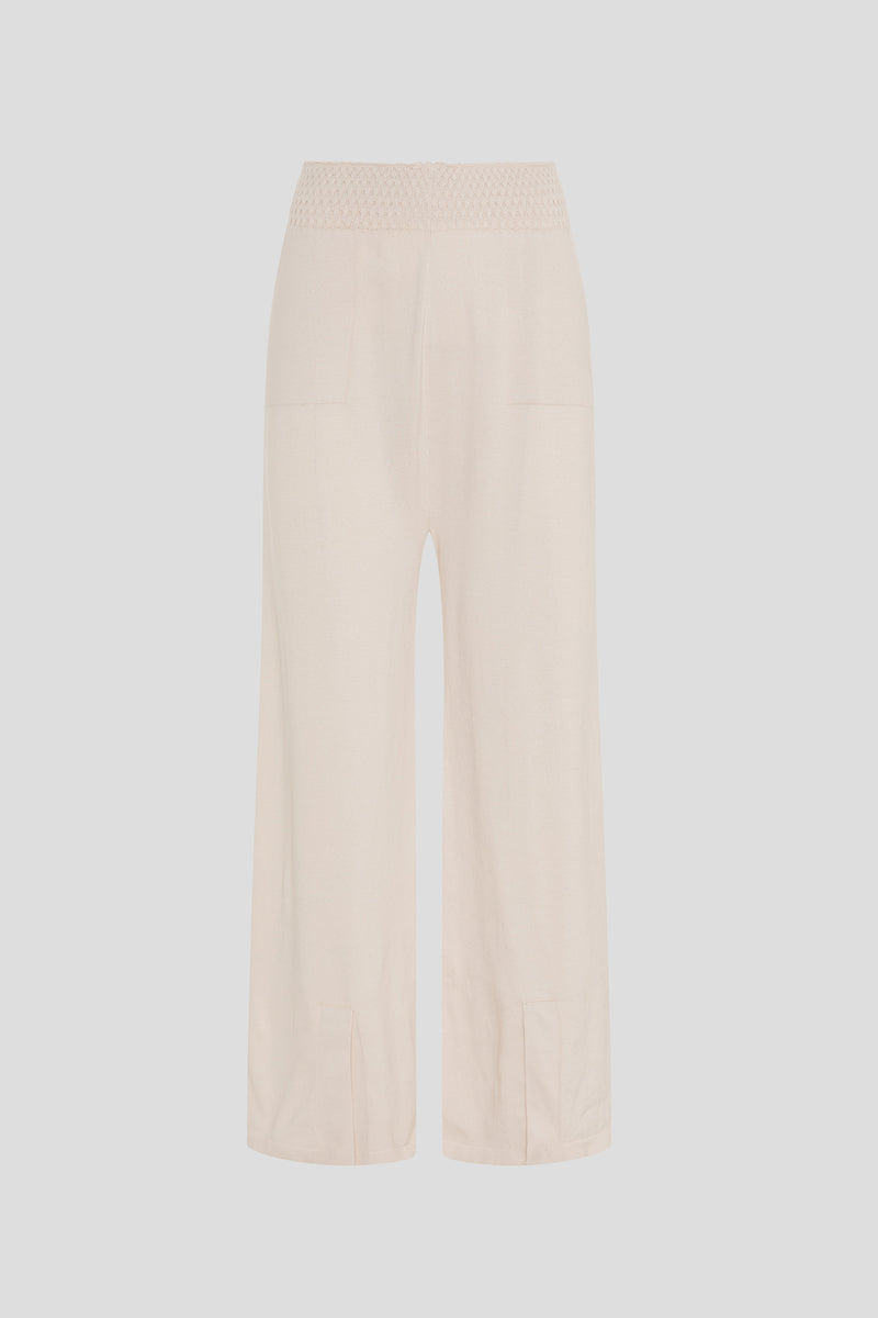 Strickhose Ecru