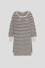 knitted dress stripes 