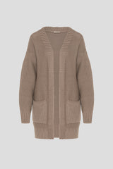 Strickmantel Sand PAULA