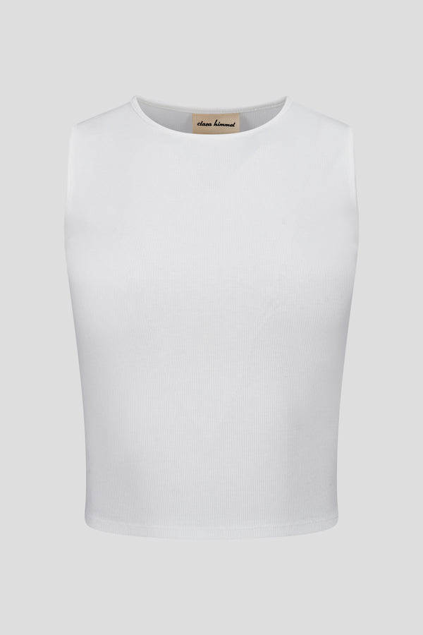 Cropped-Tanktop Off-White