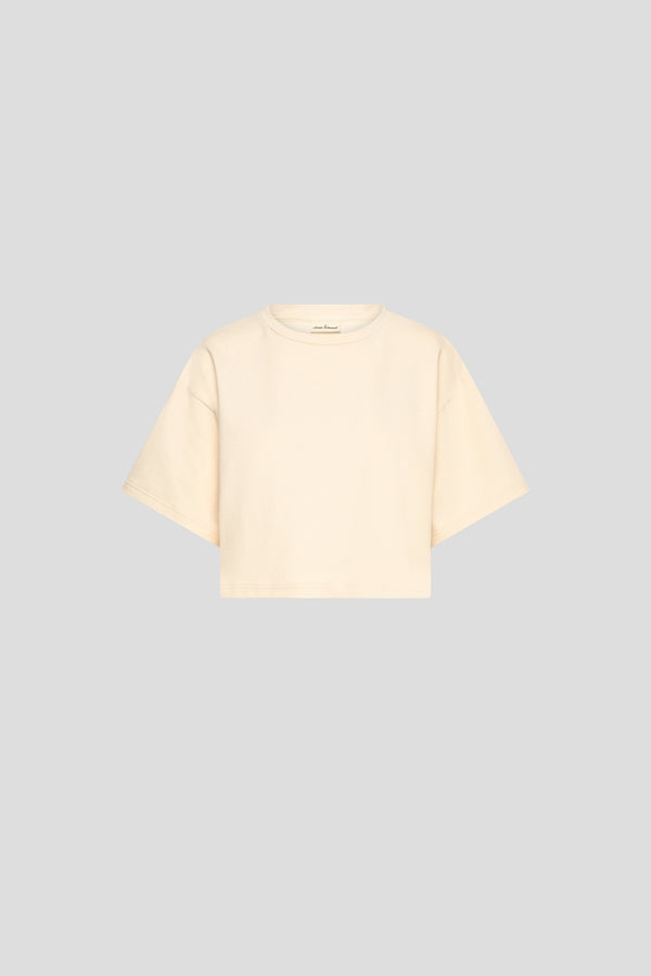 Cropped Shirt Undyed Cotton
