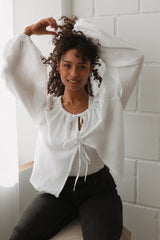 White Muslin Jacket