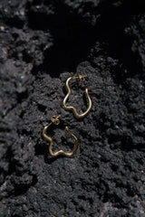 DENTAL EARRINGS THIN GOLD PLATED