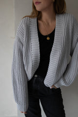 Cardigan Light-Grey MERCI