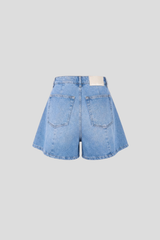 Denim Shorts Mid-Blue