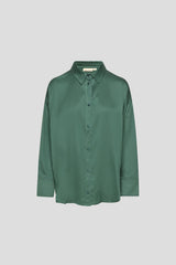 oversized shirt blouse fir green
