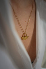 MOONSUN NECKLACE GOLD PLATED