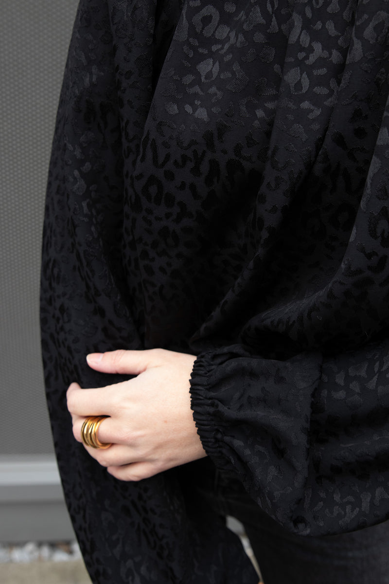 Bluse Black LEO