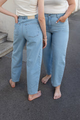 O-Shape Jeans Light Blue