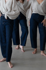 O-Shape Jeans Dark Blue